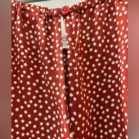 OLD NAVY LARGE NWT ROMPER SLEEVELESS RAYON POKA DOT - Picture 7 of 16